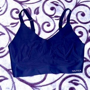 Dark Blue Nautica Sport Bra XL
